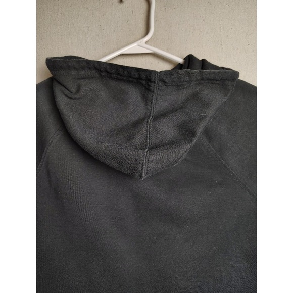 NBA Houston Rockets Hoodie Pullover Front Pocket Black Red Accents Medium E - Picture 7 of 8